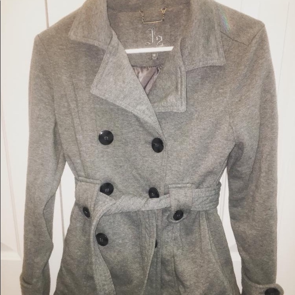 Pea Button Coat